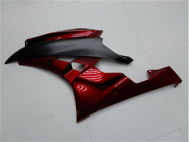 06-07 Rot Schwarz Yamaha YZF R6 Motorrad Verkleidungen 06-07 Rot Schwarz Yamaha YZF R6 Motorrad Verkleidungen