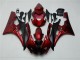 06-07 Rot Schwarz Yamaha YZF R6 Motorrad Verkleidungen 06-07 Rot Schwarz Yamaha YZF R6 Motorrad Verkleidungen