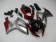 06-07 Rot Silber Suzuki GSXR 600/750 Motorrad Verkleidung 06-07 Rot Silber Suzuki GSXR 600/750 Motorrad Verkleidung