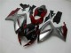 06-07 Rot Silber Suzuki GSXR 600/750 Motorrad Verkleidung 06-07 Rot Silber Suzuki GSXR 600/750 Motorrad Verkleidung