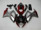 06-07 Rot Silber Suzuki GSXR 600/750 Motorrad Verkleidung 06-07 Rot Silber Suzuki GSXR 600/750 Motorrad Verkleidung