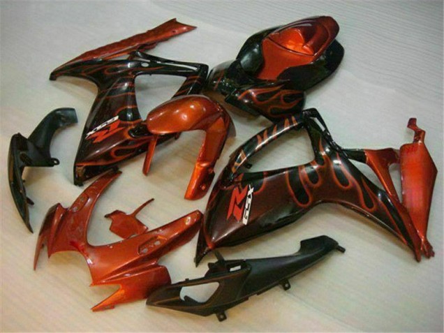 06-07 Rot Suzuki GSXR 600/750 Motorrad Verkleidung 06-07 Rot Suzuki GSXR 600/750 Motorrad Verkleidung