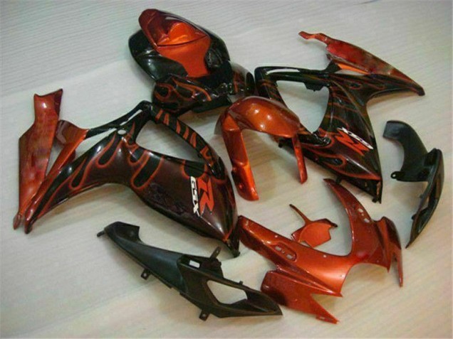 06-07 Rot Suzuki GSXR 600/750 Motorrad Verkleidung 06-07 Rot Suzuki GSXR 600/750 Motorrad Verkleidung