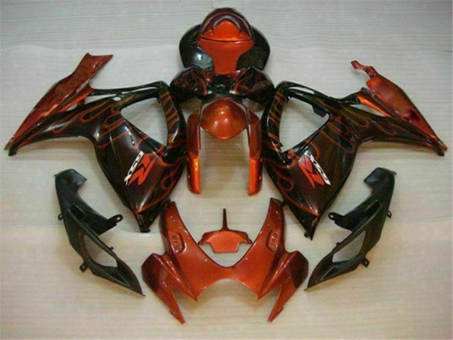 06-07 Rot Suzuki GSXR 600/750 Motorrad Verkleidung 06-07 Rot Suzuki GSXR 600/750 Motorrad Verkleidung