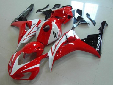 06-07 Rot Weiß Honda CBR1000RR Motorrad Verkleidung