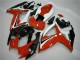 06-07 Rot Weiß Suzuki GSXR 600/750 Motorrad Verkleidungen