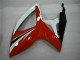 06-07 Rot Weiß Suzuki GSXR 600/750 Motorrad Verkleidungen