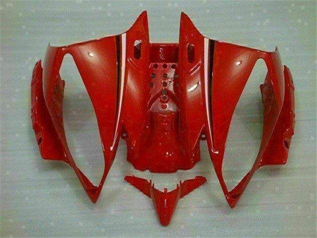 06-07 Rot Weiß Yamaha YZF R6 Motor Verkleidungen