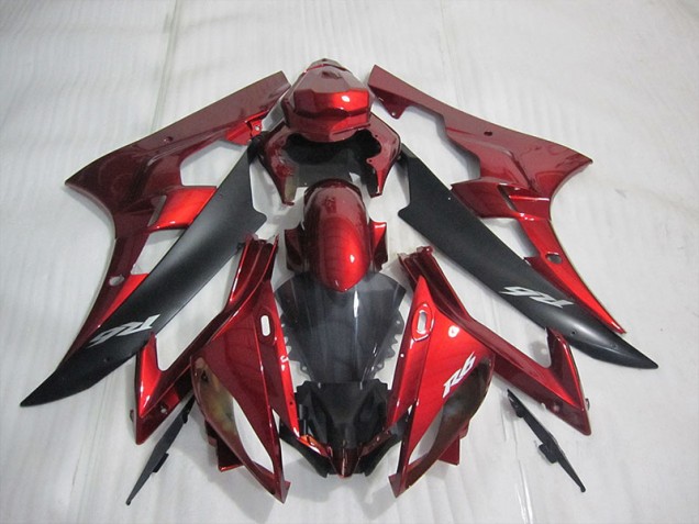 06-07 Rot Yamaha YZF R6 Motorrad Verkleidungen 06-07 Rot Yamaha YZF R6 Motorrad Verkleidungen