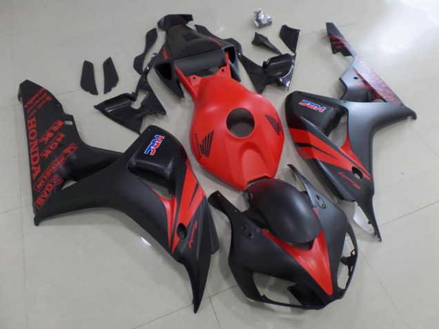 06-07 Rot und Matt Schwarz Honda CBR1000RR Motorrad Verkleidung
