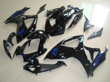 06-07 Schwarz Blau Aufkleber Suzuki GSXR 750 Motorrad Verkleidung