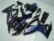 06-07 Schwarz Blau Suzuki GSXR 600/750 Motorrad Verkleidungen