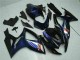 06-07 Schwarz Blau Suzuki GSXR 600/750 Motorrad Vollverkleidung
