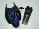 06-07 Schwarz Blau Suzuki GSXR 600/750 Motorrad Vollverkleidung