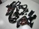 06-07 Schwarz Grau Rot Kawasaki ZX10R Motorrad Verkleidung 06-07 Schwarz Grau Rot Kawasaki ZX10R Motorrad Verkleidung