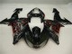 06-07 Schwarz Grau Rot Kawasaki ZX10R Motorrad Verkleidung 06-07 Schwarz Grau Rot Kawasaki ZX10R Motorrad Verkleidung