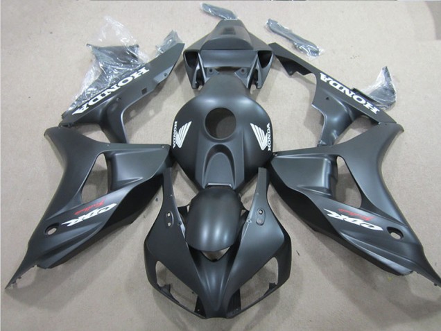 06-07 Schwarz Honda CBR1000RR Motorrad Verkleidung