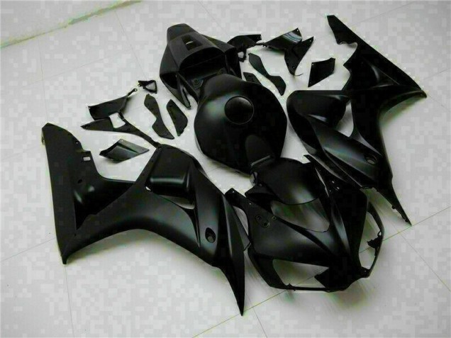 06-07 Schwarz Honda CBR1000RR Motorrad Verkleidung & Plastik