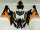 06-07 Schwarz Orange Yamaha YZF R6 Motorrad Verkleidung 06-07 Schwarz Orange Yamaha YZF R6 Motorrad Verkleidung
