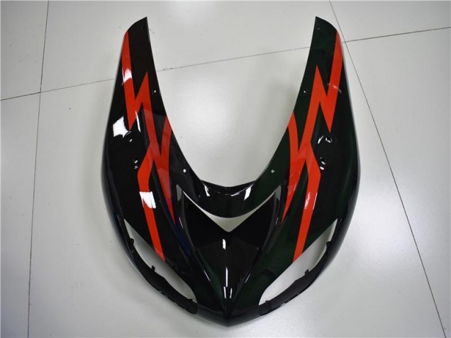 06-07 Schwarz Rot Kawasaki ZX10R Motorrad Verkleidung