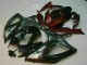 06-07 Schwarz Rot Suzuki GSXR 600/750 Motorrad Verkleidungen 06-07 Schwarz Rot Suzuki GSXR 600/750 Motorrad Verkleidungen