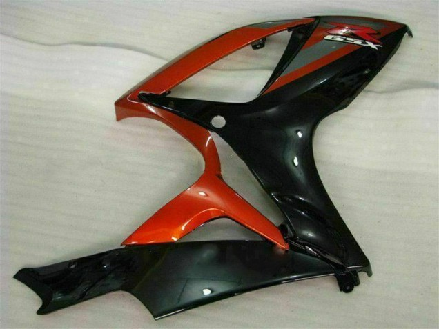 06-07 Schwarz Rot Suzuki GSXR 600/750 Motorrad Vollverkleidung