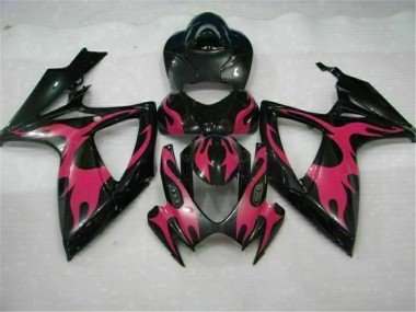 06-07 Schwarz Suzuki GSXR 600/750 Motor Verkleidung