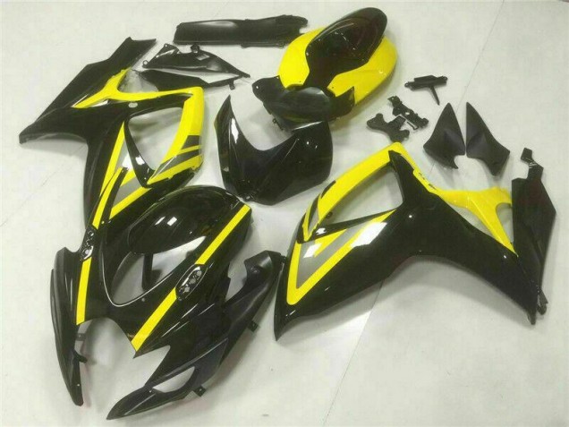06-07 Schwarz Suzuki GSXR 600/750 Motor Vollverkleidung 06-07 Schwarz Suzuki GSXR 600/750 Motor Vollverkleidung