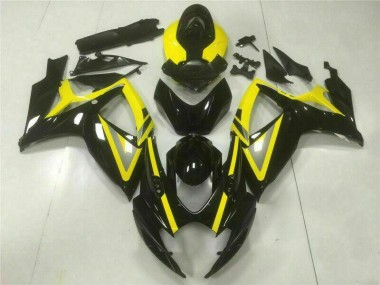 06-07 Schwarz Suzuki GSXR 600/750 Motor Vollverkleidung