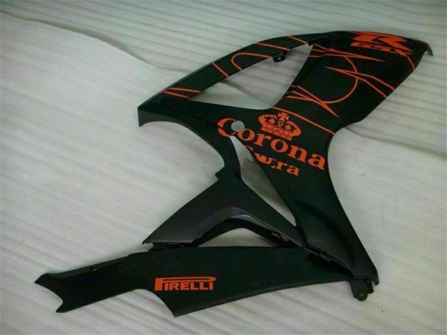 06-07 Schwarz Suzuki GSXR 600/750 Motorrad Verkleidung Komplett Sets