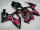 06-07 Schwarz Suzuki GSXR 600/750 Motorrad Verkleidung