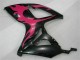 06-07 Schwarz Suzuki GSXR 600/750 Motorrad Verkleidung
