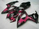 06-07 Schwarz Suzuki GSXR 600/750 Motorrad Verkleidung