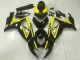 06-07 Schwarz Suzuki GSXR 600/750 Motorrad Verkleidungen