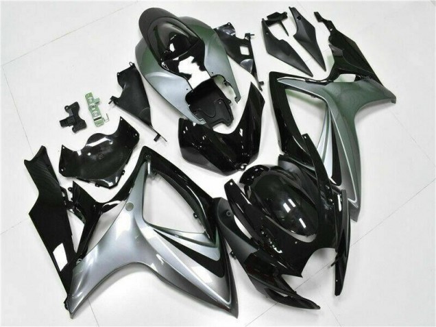06-07 Schwarz Suzuki GSXR 600/750 Motorrad Vollverkleidung 06-07 Schwarz Suzuki GSXR 600/750 Motorrad Vollverkleidung