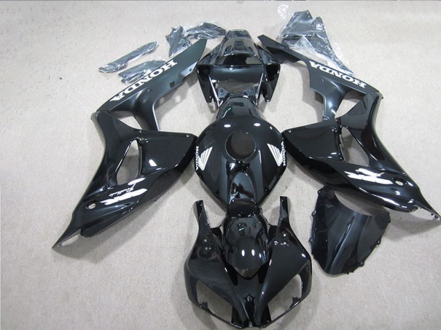 06-07 Schwarz Weiß Aufkleber Honda CBR1000RR Motorrad Verkleidung 06-07 Schwarz Weiß Aufkleber Honda CBR1000RR Motorrad Verkleidung