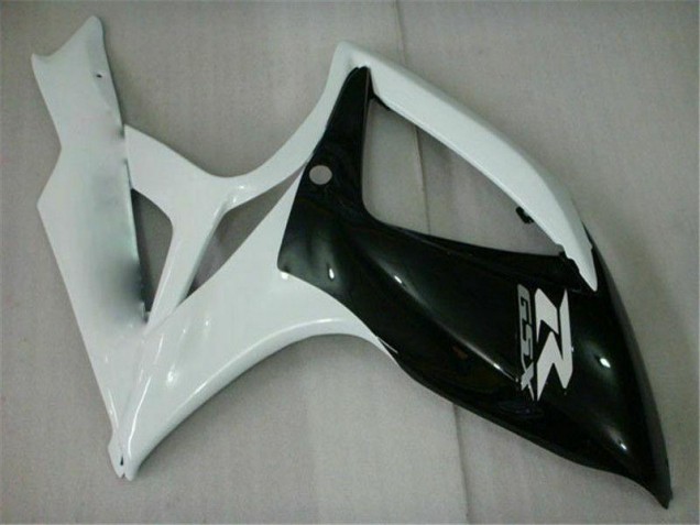 06-07 Schwarz Weiß Suzuki GSXR 600/750 Motorrad Verkleidung 06-07 Schwarz Weiß Suzuki GSXR 600/750 Motorrad Verkleidung