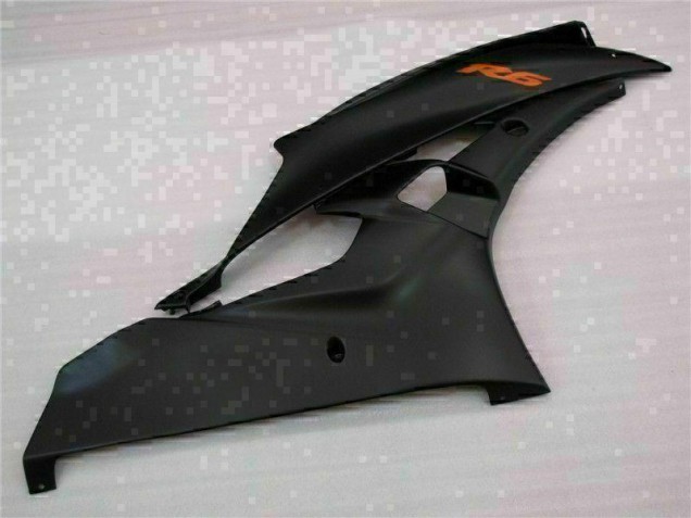 06-07 Schwarz Yamaha YZF R6 Motor Verkleidungen