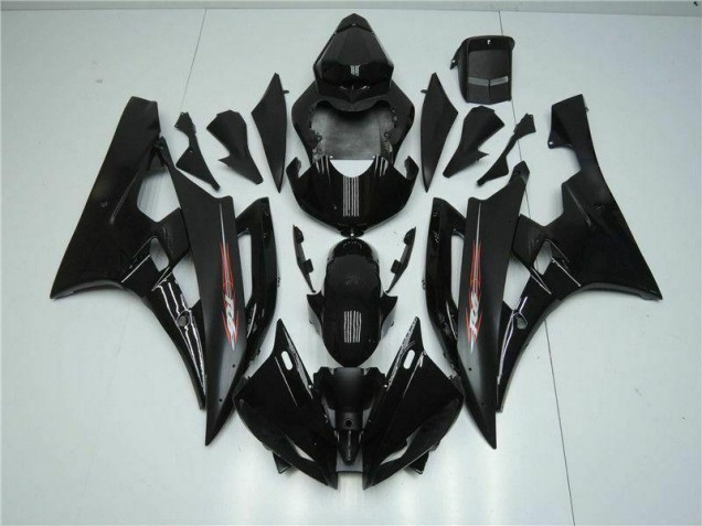 06-07 Schwarz Yamaha YZF R6 Motorrad Verkleidungen 06-07 Schwarz Yamaha YZF R6 Motorrad Verkleidungen