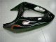 06-07 Schwarz rote Flamme Kawasaki ZX10R Motorrad Verkleidungen