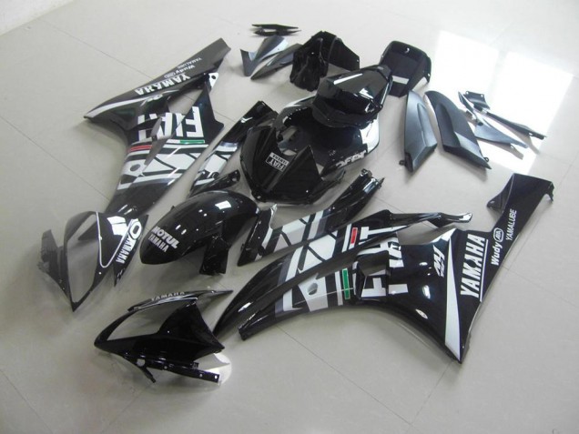 06-07 Schwarzer Fiat Yamaha YZF R6 Motorrad Verkleidung 06-07 Schwarzer Fiat Yamaha YZF R6 Motorrad Verkleidung