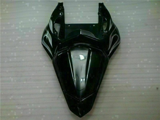 06-07 Silber Flamme Schwarz Yamaha YZF R6 Motorrad Verkleidung