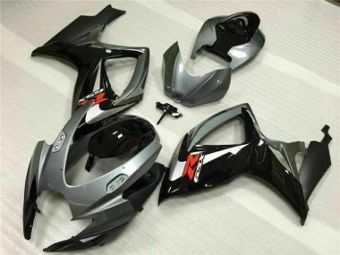 06-07 Silber Grau Suzuki GSXR 600/750 Motorrad Verkleidung
