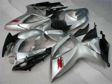 06-07 Silber Suzuki GSXR 600/750 Motorrad Verkleidung