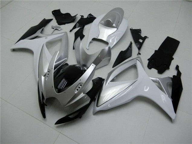 06-07 Silber Suzuki GSXR 600/750 Motorrad Verkleidungen