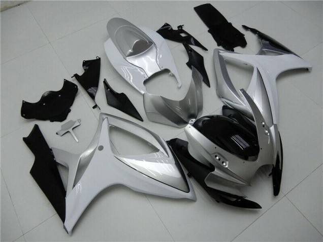 06-07 Silber Suzuki GSXR 600/750 Motorrad Verkleidungen