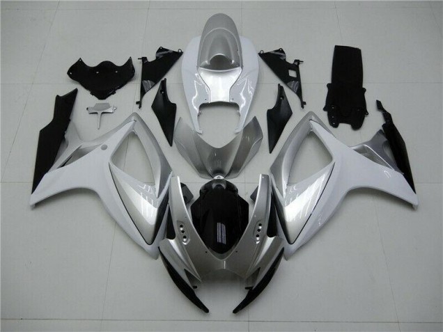 06-07 Silber Suzuki GSXR 600/750 Motorrad Verkleidungen