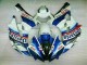 06-07 Weiß Blau Yamaha YZF R6 Motorrad Verkleidung