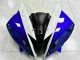 06-07 Weiß Blau Yamaha YZF R6 Motorrad Verkleidungen