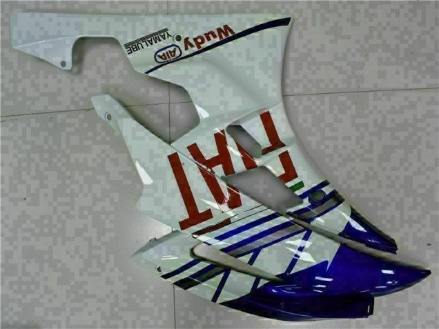 06-07 Weiß Blau Yamaha YZF R6 Motorrad Verkleidungen
